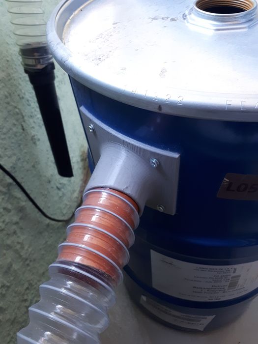 Преход с резба за варели / циклон аспирация