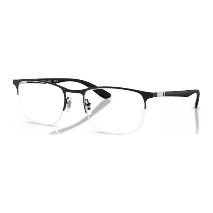 Ray-Ban RX6513 2904 Matte Black On Black - Unisex Optical Frames 55mm