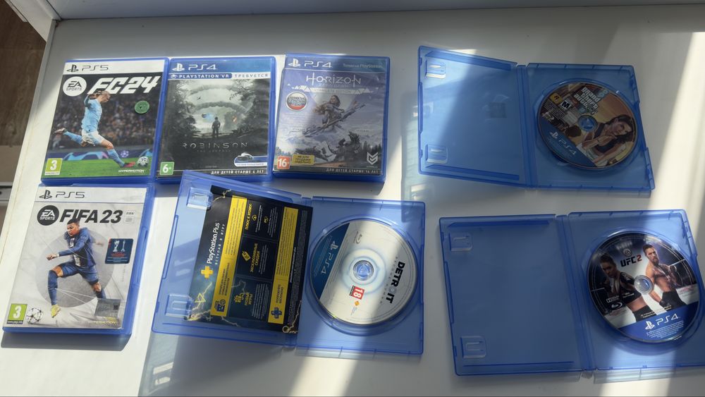 Игры для playstation 4/5, диски ps4/5