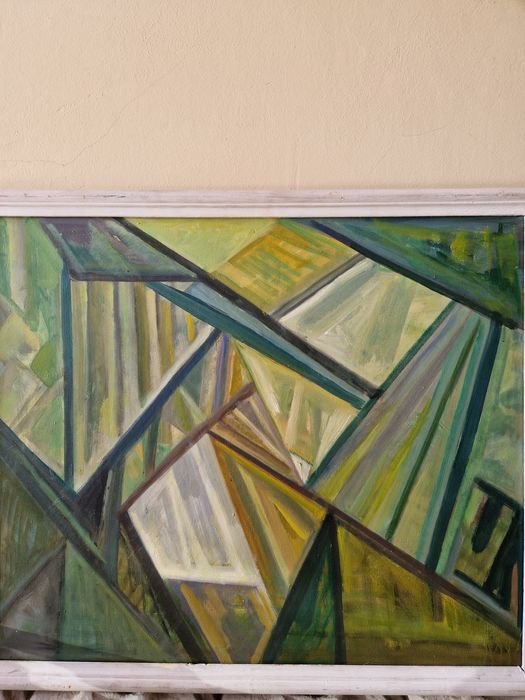 Венко Петров масло автор Кюстендил платно композиция