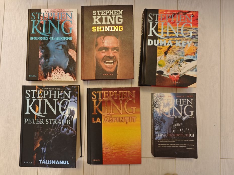Set Stephen King, Nemira 6 vol Hardcover, Raritate