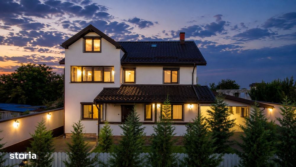 Casa premium de vanzare in Adunatii Copaceni – 326 mp utili, 492 mp