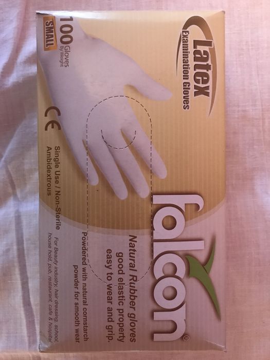 Перчатки латекс.