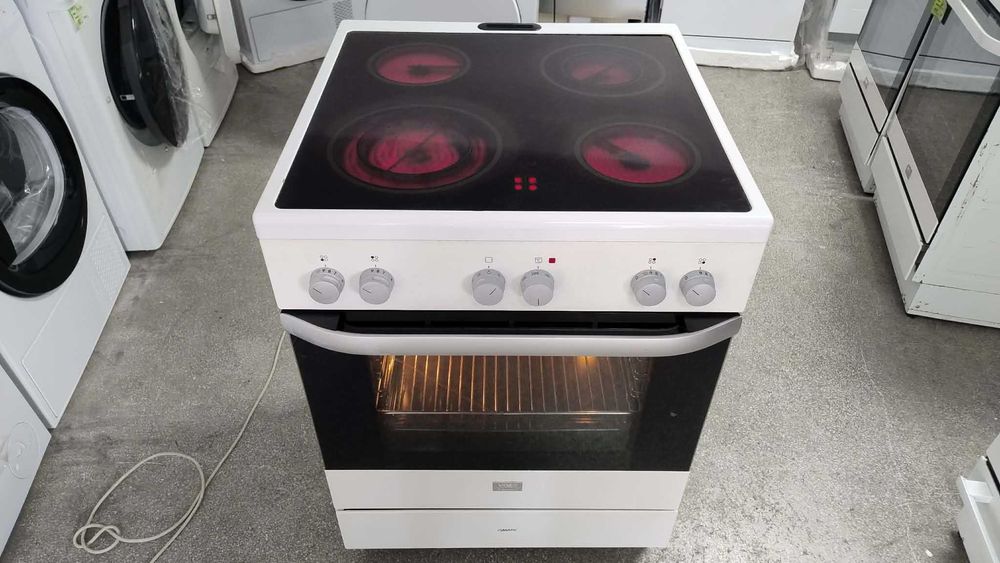 *ПРОМО* Комбинирана Готварска печка с керамични котлони Electrolux-Електролукс 72 л