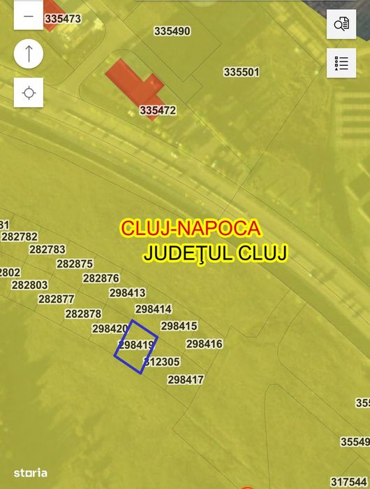 Persoana fizica, vand teren cu Puz in zona CREIC.