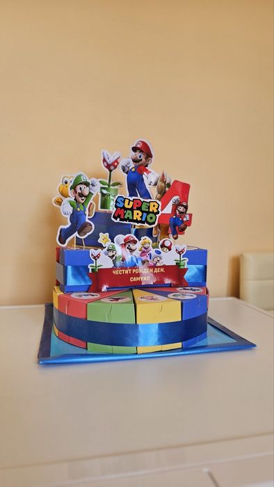 Картонена торта с тема по избор