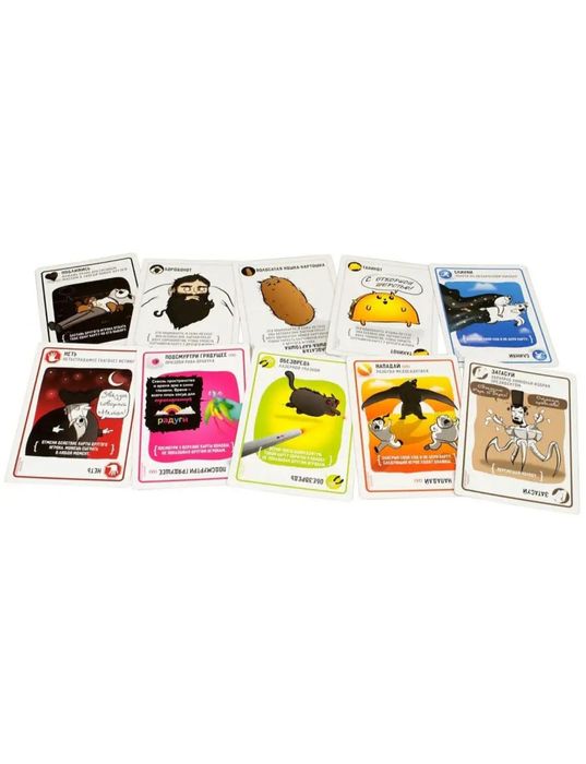 Настольная игра "Взрывные котята"