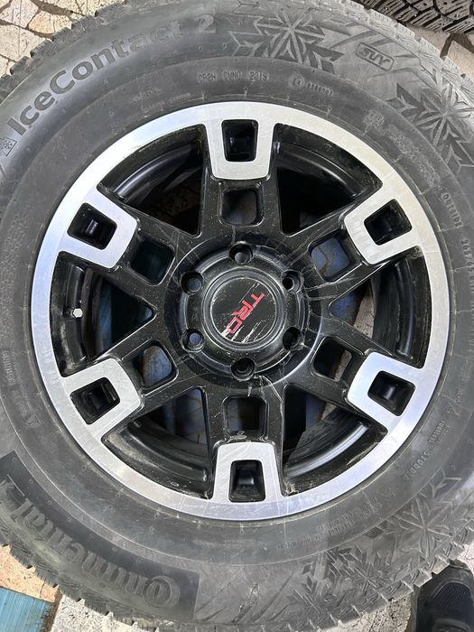 Диски TRD с резиной 265/65 R17 на Прадо