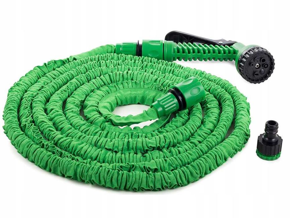 Furtun de gradina extensibil 15m cu pistol stropire 7 functii