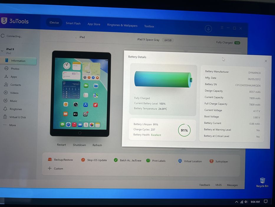 iPad generația a 9-a + husă cu tastatură – stare foarte bună