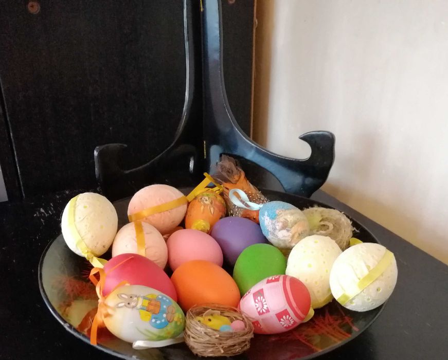 Декоративна японска чиния с поставка