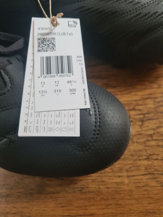Бутонки Adidas PREDATOR 48 2/3 номер