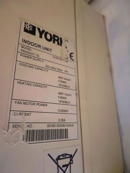 Кондиционер York 18 Большой konditsioner eng arzon narxda kondisioner
