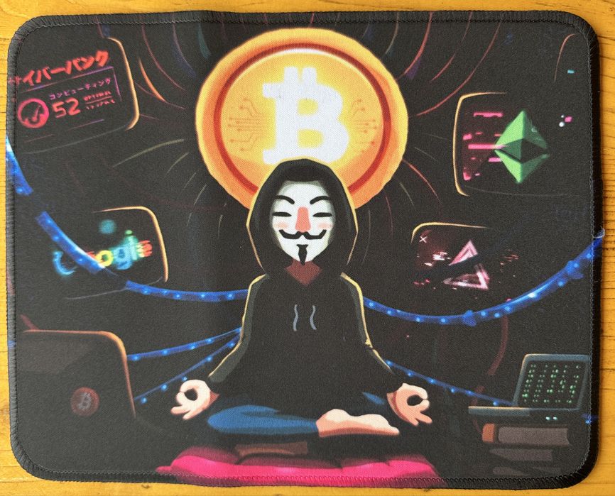 Подложка за мишка Биткойн в различки разцветки