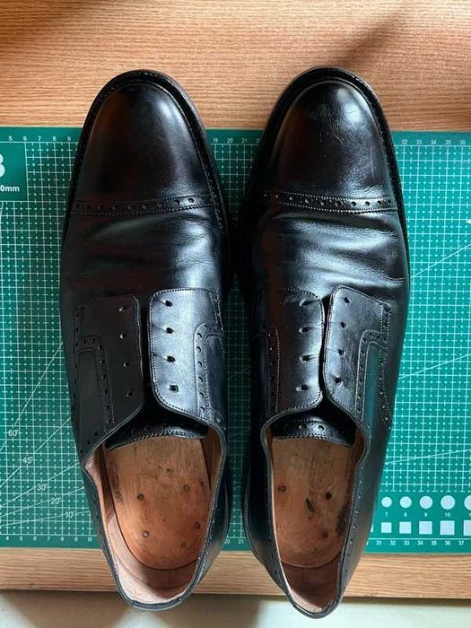 Pantofi BALLY Scribe piele neagră tip Oxford/Derby