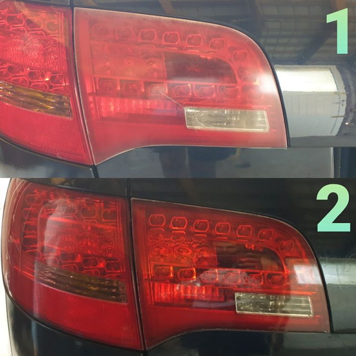 Polish faruri + folie protectie ppf