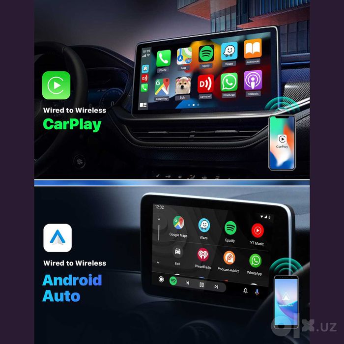 CarPlay Ai Box 8/128Gb - Carlinkit TBox Ambient, Android 13.0