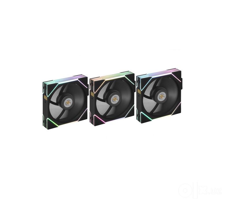 ' Вентилятор Lian Li UNI FAN TL FLEX 120 Reverse Blade Black (3 pack)