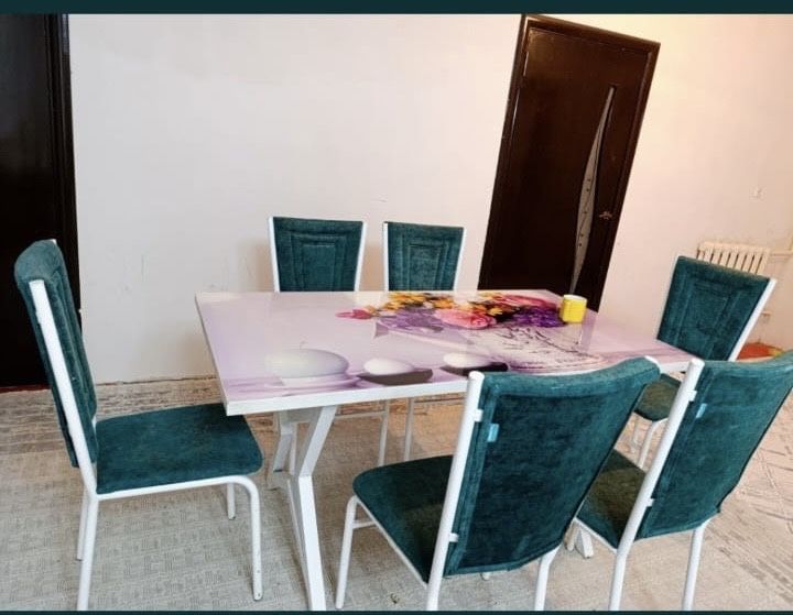 Кухонный стол стулья сатылады