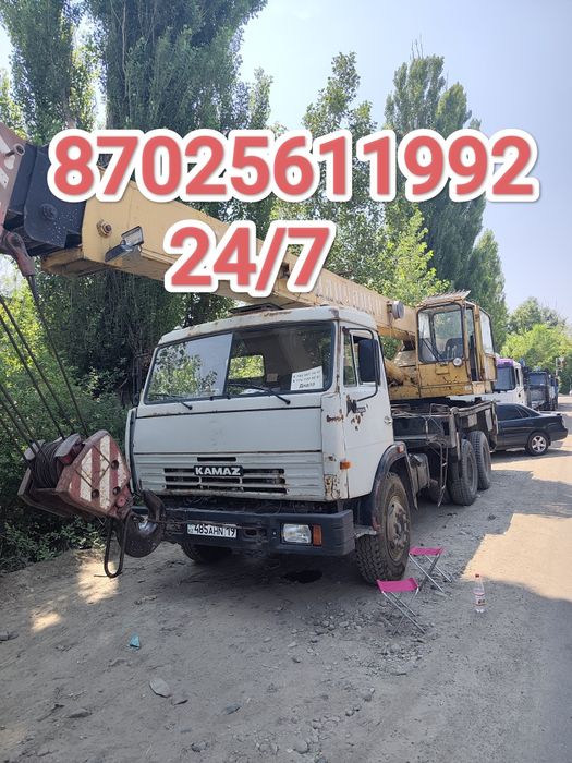 Услуги автокрана 24/7