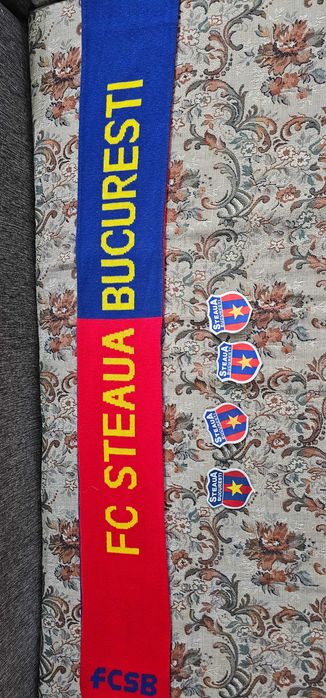 fanion steag echipa Steaua fular embleme