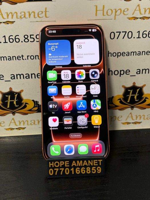 Hope Amanet P10/iPhone 17 Pro 256 GB Cosmic Orange