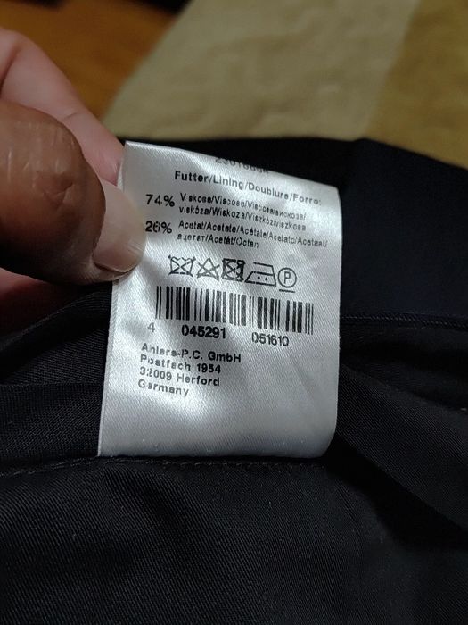 Pantaloni lână Pierre Cardin