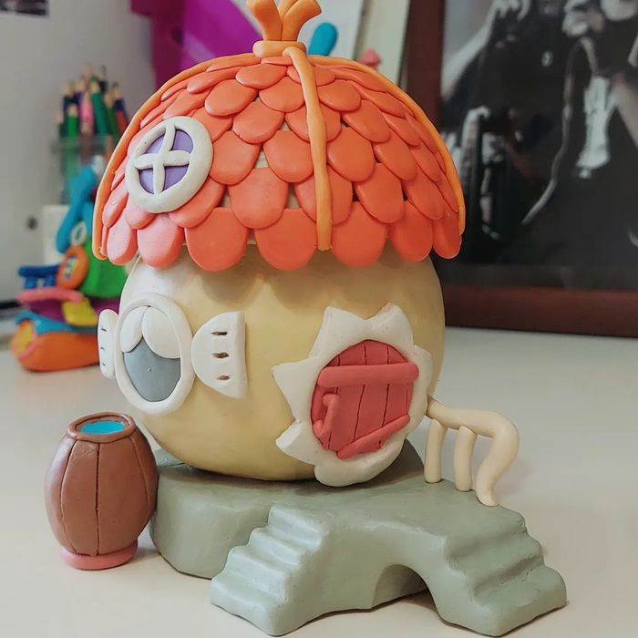 Фигурки домов Смешариков