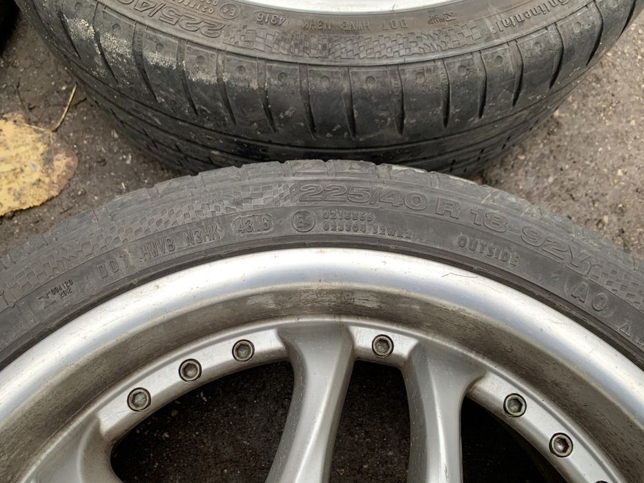 18” 5х112 Ет50 4 броя Алуминиеви Джанти за Фолксваген и Ауди, Сеат.