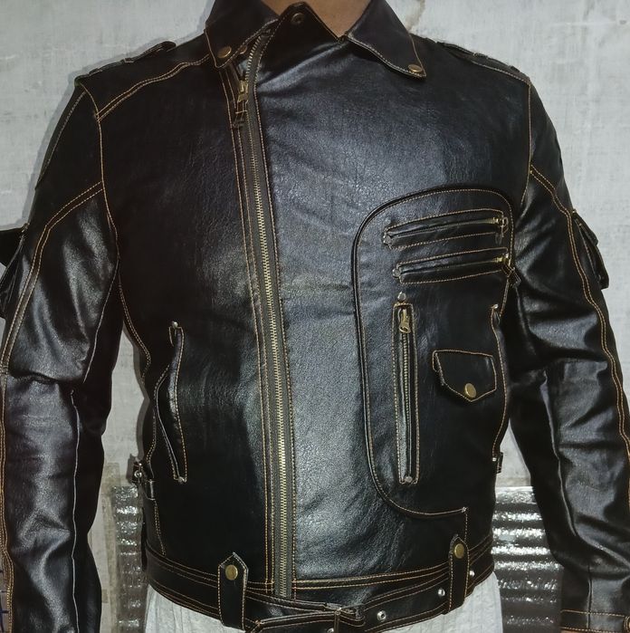 Сифатли кожа куртка