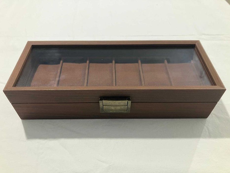 Cutie Caseta Depozitare Ceasuri Lemn NUC de 3,6,10 și 12 locuri. NOU !