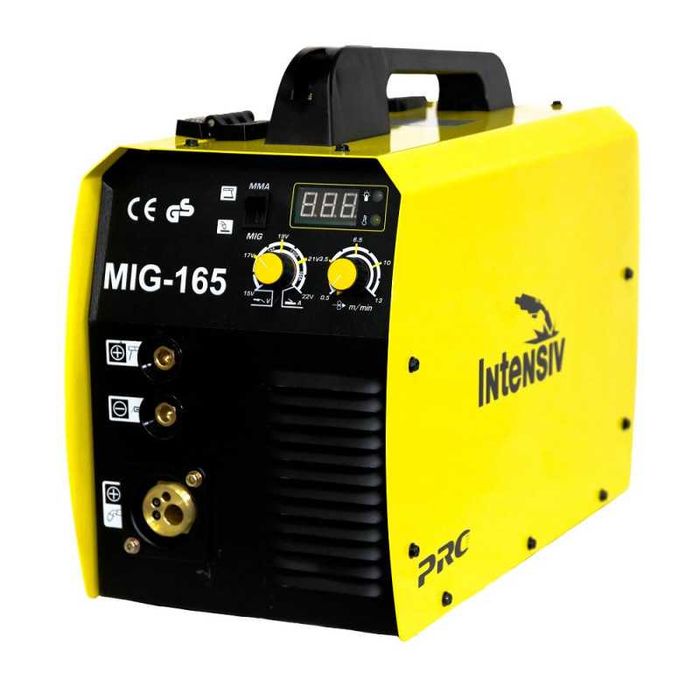 Aparat sudura MIG 165 + tub 8L PLIN corgon + reductor cu bila + sarma