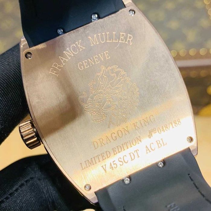 Автоматичен мъжки часовник Franck Muller Vanguard Dragon Baguette