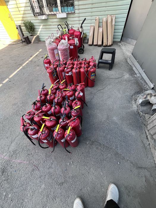 Перезарядка огнетушителей в Алматы!