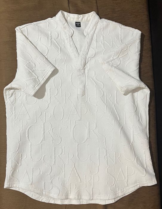 Бяла мъжка риза размер М