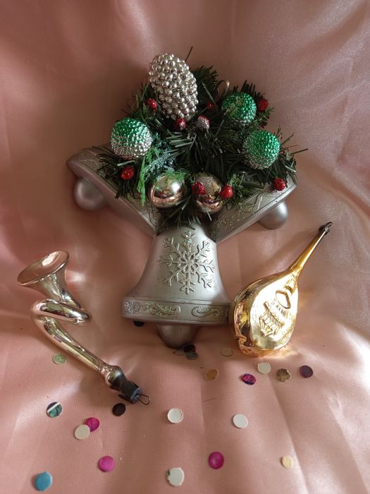 Елочные игрушки, стекло СССР, ГДР