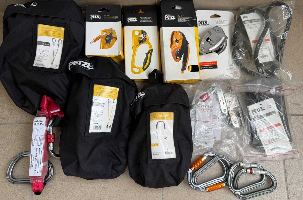 PETZL si CAMP Echipament alpinism noi