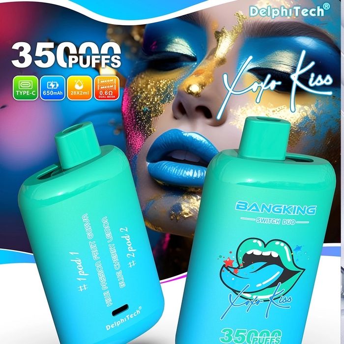 Vape Bang King 35.000 puffs, 2 in 1 (model 2026)