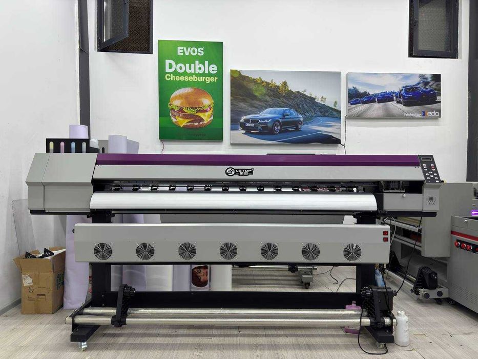Принтеры широкоформатные сольвент эко сольвент printer letop banner