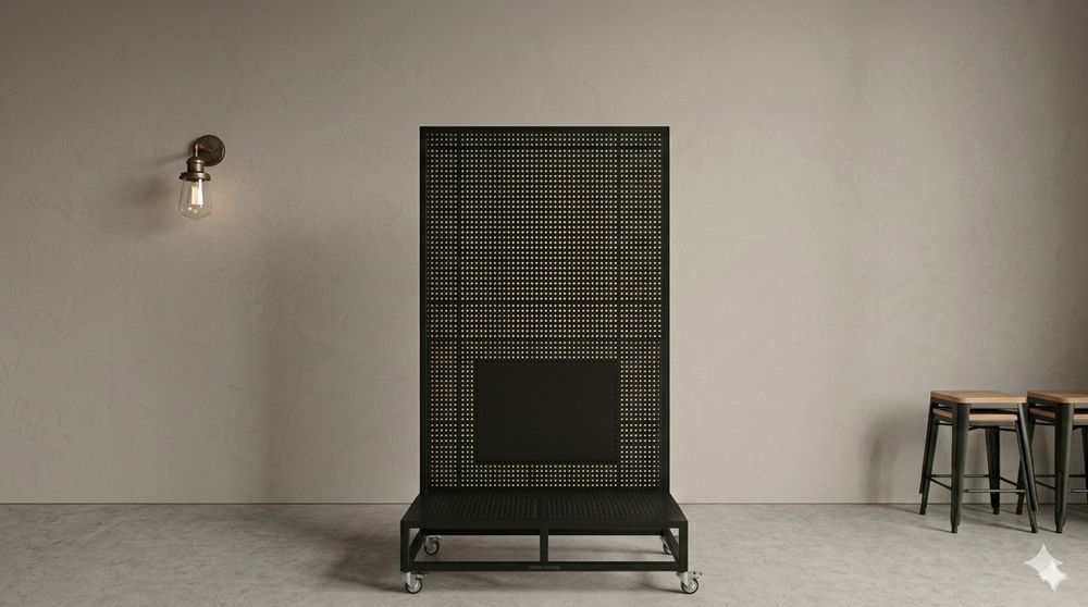 Стеллаж. Икки томонлама темир стеллаж