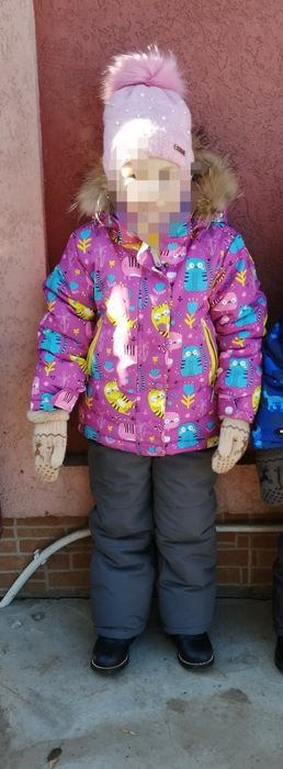 Зимний комбинезон на девочку