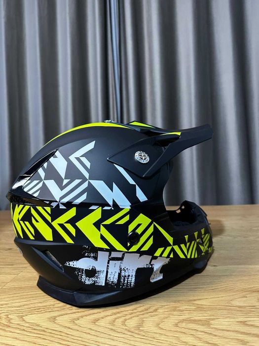 Casca moto cross YEMA omologata ECE marime S 55-56 - Noua