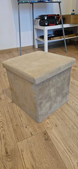 Taburet AUNING 38x38 nisipiu catifea