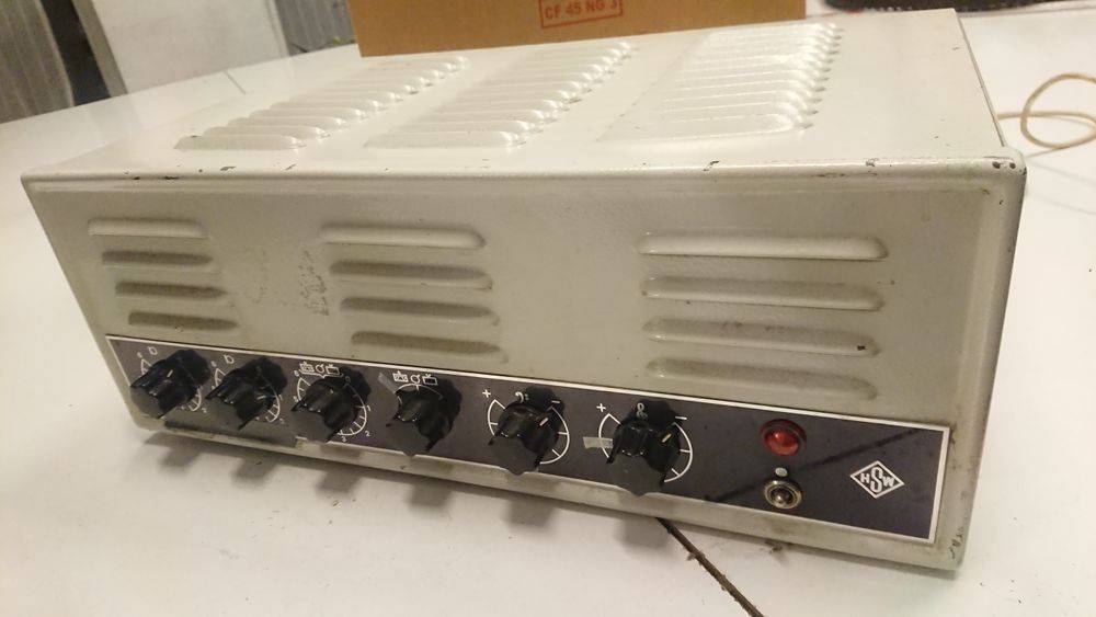 Amplificator HSW pe lampi