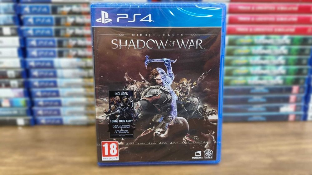 Новый Средиземье: Тени войны Пс4/ Middle-earth: Shadow of War PS4/PS5