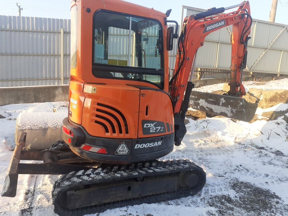 Mini-excavator Doosan DX27 de 2.7 tone an 2014
