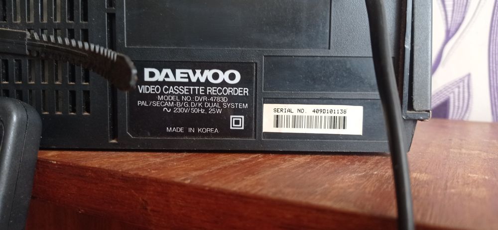 Записващо видео DAEWOO с тунер