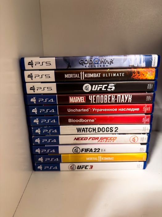 Продам или обменяю игры на Ps4 или PS5