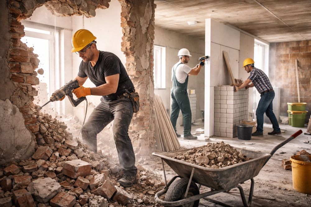 Къртене и изграждане