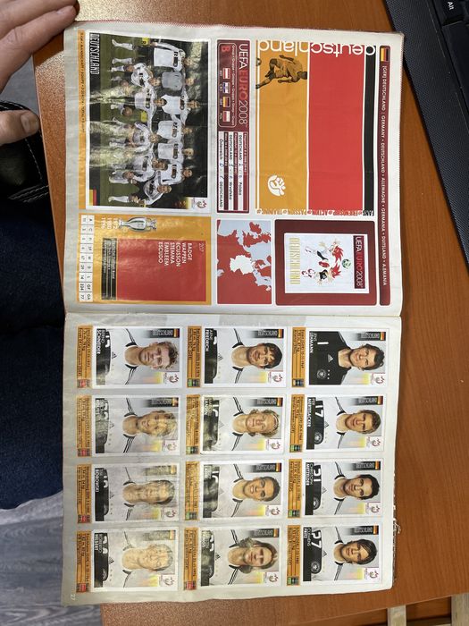 Альбом ЕВРО-2008 Panini